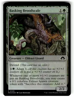 Basking Broodscale 145 Common Modern Horizons 3 Magic: The Gathering Foil NM - Image 1