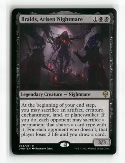 Braids, Arisen Nightmare - Commander: Duskmourn: House of Horror (DSC) - Image 1