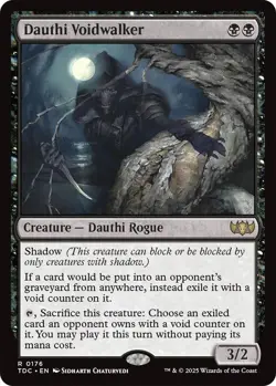 Dauthi Voidwalker 176 Rare Commander: Tarkir: Dragonstorm Near Mint - Image 1