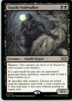 Dauthi Voidwalker 176 Rare Commander: Tarkir: Dragonstorm Near Mint - Image 2