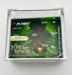 MTG LOTR Tales of Middle Earth Collector Booster Box Acrylic Case Included! 🔥🔥 - Image 1