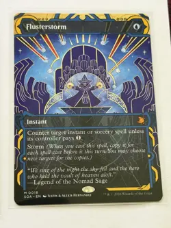 Flusterstorm Borderless Secrets of Strixhaven Mystical Archive 18 - Image 1
