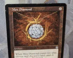 English Mox Diamond Stronghold Magic The Gathering Moderately Played - Image 5