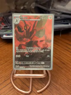 Pokemon TCG Scizor 205/197 SV03: Obsidian Flames Holo - Image 1