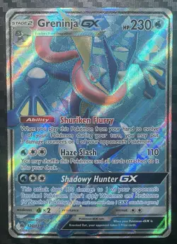 Pokemon TCG Greninja GX 120/131 Full Art Ultra Rare NM - Image 1