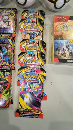 Pokemon Sealed lot Mega Evolution Surging Sparks Phantasmal Flames Pokeball - Image 3