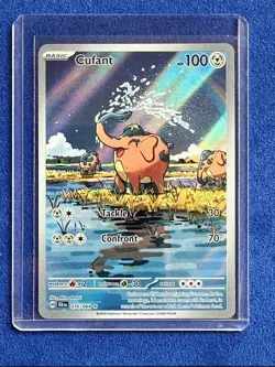 Pokemon Cufant 076/064 Sv: Shrouded Fable Rare Basic Holo EN - Image 1
