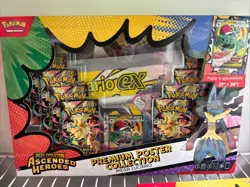 Pokemon Ascended Heroes Pin Collections (2) Lucario Poster Collection - Image 3