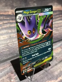 Mega Gengar ex 056/094 Double Rare Me02: Phantasmal Flames Pokemon Card - Image 2
