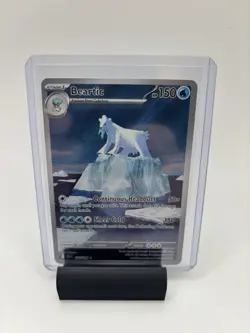 Pokemon Beartic 181/165 SV11B Illustration Rare Full Art Holo 150 HP Bear Card - Image 1