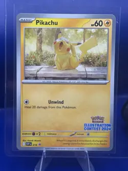 Pokemon Pikachu Illustration Contest 2024 SVP 214 BSP - Image 1