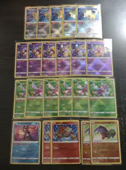 Pokemon Radiant Holo Rare Lot of (22) Cards Alakazam Greninja Jirachi Tsareena - Image 1