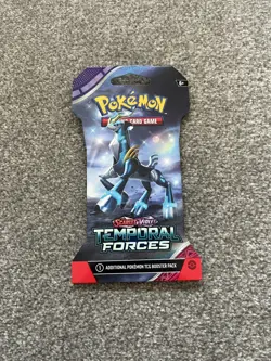 Pokemon Temporal Forces Sleeved Booster Pack x 1 - New & Sealed - Image 1