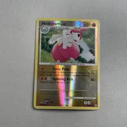 Pokemon TCG 2007 Diamond & Pearl Base Card -- Medicham 32/130 Reverse Holo - Image 1