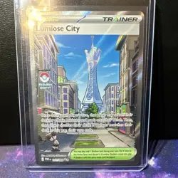 The Pokemon Company Lumiose City Trainer Stadium 111/088 Hyper Rare Holo POR EN - Image 1