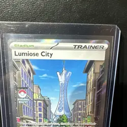 The Pokemon Company Lumiose City Trainer Stadium 111/088 Hyper Rare Holo POR EN - Image 2