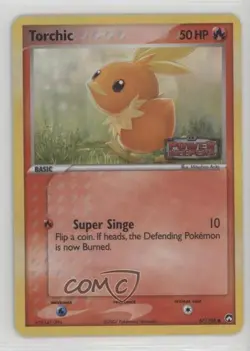 Torchic Reverse Foil Pokemon EX Power Keepers #67 2007 - Image 1