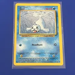 SEEL - 41/102 - Base Set - Pokemon Card - LP - Image 1