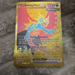 Roaring Moon EX 262/182 Near Mint Paradox Rift Hyper Rare Pokemon Card TCG - Image 1