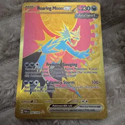 Roaring Moon EX 262/182 Near Mint Paradox Rift Hyper Rare Pokemon Card TCG - Image 2