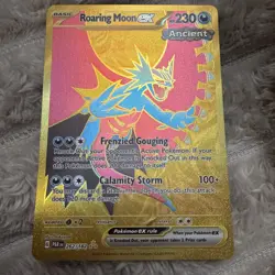 Roaring Moon EX 262/182 Near Mint Paradox Rift Hyper Rare Pokemon Card TCG - Image 3