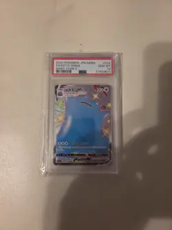 Pokemon TCG PSA 10 Ditto VMAX 324/190 Japanese Shiny Star V Secret Rare - Image 1