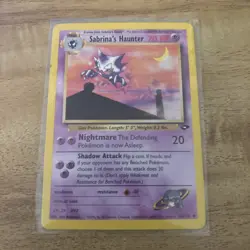 Pokemon TCG Sabrina's Haunter Gym Challenge Non-Holo 55/132 LP Raw Ungraded - Image 1