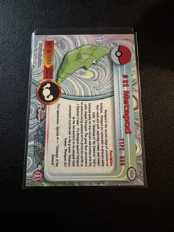 2000 Topps Chrome Pokemon Series 1 #11 Metapod - Image 2