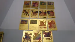 Pokemon 55pcs Gold Foil Pack Trading Cards Good Condition - Image 5