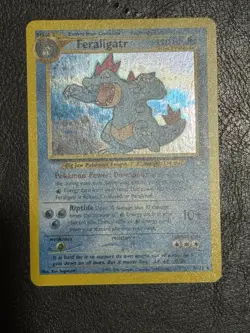Feraligatr (Holo Rare) Neo Genesis 5/111 Rare Pokemon NM - Image 1
