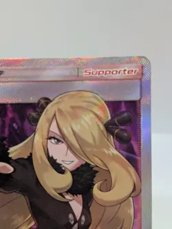 Cynthia 148/156 2018 Pokemon Ultra Prism Ultra Rare Full Art MP - Image 3