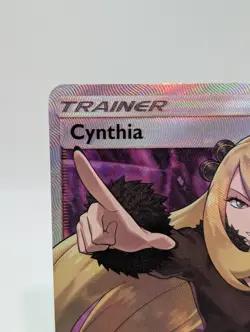 Cynthia 148/156 2018 Pokemon Ultra Prism Ultra Rare Full Art MP - Image 4