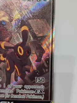 Pokemon TCG Umbreon & Darkrai GX Black Star Promo Tag Team Full Art Holo SM241 - Image 4