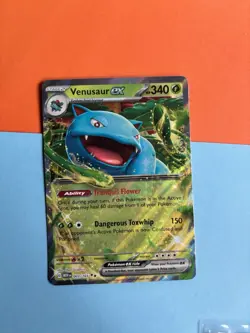Pokemon TCG Venusaur EX S&V 151 Double Rare Holofoil Eng Mint Condition - Image 1