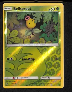 Bellsprout 1 Common Pokemon Guardians Rising 145 Reverse Holo 2017 - Image 1