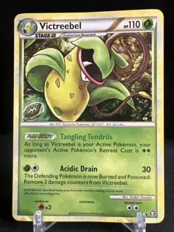 Victreebel 12/102 Holo Triumphant Pokemon Card 2010 - Image 1