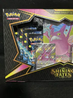 The Pokemon TCG: Shining Fates Premium Collection (Shiny Crobat VMAX) - Image 2