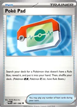 Poke Pad - 081/088 ME03: Perfect Order Pokemon Card TCG - Image 1