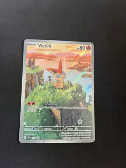 Victini SVP #208 Pokemon Cards Holo Rare Promo Black And White - Standard Size - Image 1