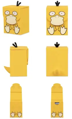 Pokemon TCG Deck Buddies: Psyduck Deck Box NEW - Image 2