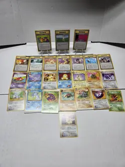 Lot Of 25 Mixed Pokemon Japanese Cards 1996 Pocket Monster Vintage - Image 1
