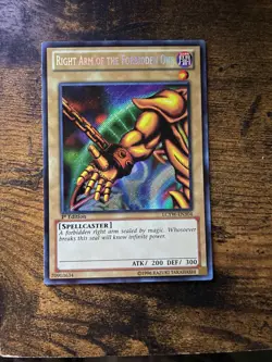 Right Arm Of The Forbidden One - LCYW-EN304 - Secret Rare - 1st Edition - VLP - Image 1