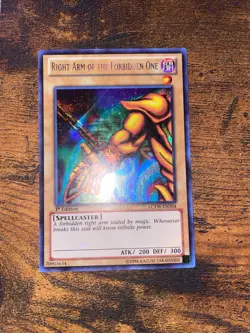Right Arm Of The Forbidden One - LCYW-EN304 - Secret Rare - 1st Edition - VLP - Image 2