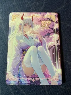 Goddess Story Robin Preimium Thick Card Waifu Doujin One Piece Yamato Sakura - Image 1