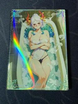Goddess Story One Piece Waifu Premium Thick Card Character Yamato Hot Bath - Image 1