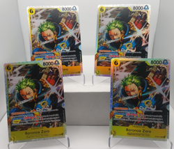 Roronoa Zoro Playset ST29-014 x4 - Starter Deck 29 Egghead - One Piece TCG - Image 1