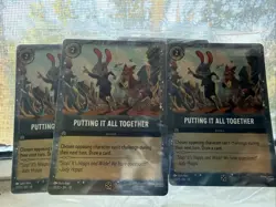 Putting It All Together 27 Disney Lorcana Promo Cards Holo - Image 2