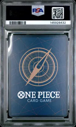 2023 ONE PIECE JAPANESE PROMOS PROMOTION CARD SET 1 #001 MONKEY D. LUFFY PSA 10 - Image 2