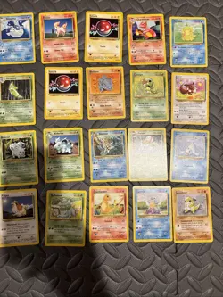 Pokemon Vintage 2002 Card Lot Legendary Collection Non Holo - Image 1