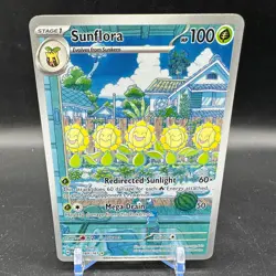 Sunflora 169/167 Illustration Rare Pokemon Card Twilight Masquerade TCG NM - Image 1